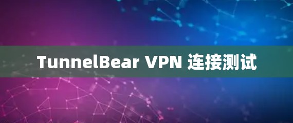 TunnelBear VPN 连接测试