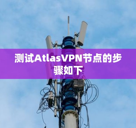 测试AtlasVPN节点的步骤如下