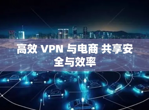 高效 VPN 与电商 共享安全与效率
