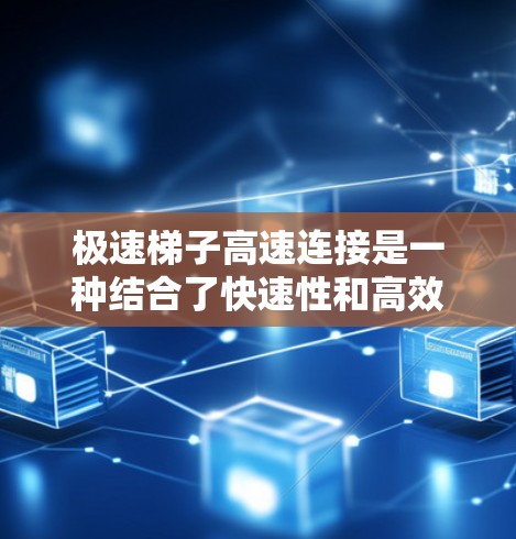 极速梯子高速连接是一种结合了快速性和高效性的连接技术，主要应用于电子、机械、医疗等领域的高可靠性和快速传输。以下是对极速梯子高速连接的详细说明