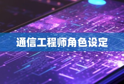 通信工程师角色设定
