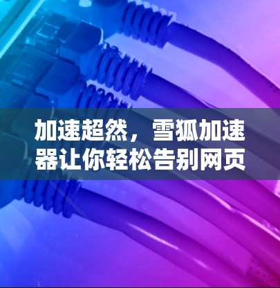 加速超然,雪狐加速器让你轻松告别网页加载慢