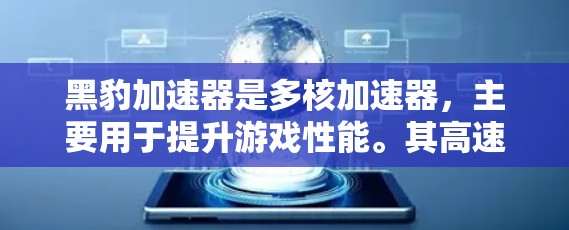 黑豹加速器是多核加速器,主要用于提升游戏性能。其高速节点在处理多核任务时表现出色,提升画面质量并提高帧率。关键点包括