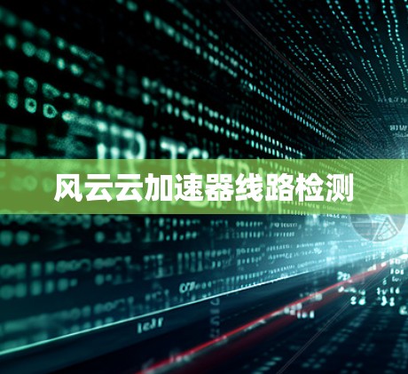 风云云加速器线路检测