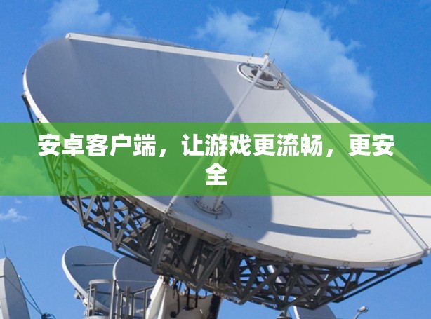安卓客户端,让游戏更流畅,更安全