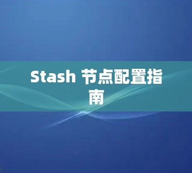 Stash 节点配置指南