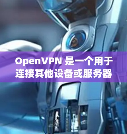 OpenVPN 是一个用于连接其他设备或服务器的网络工具,提供了一个安全的、匿名的网络连接。它允许用户在不被服务器检测到的情况下,通过网络与远程设备或服务器建立连接